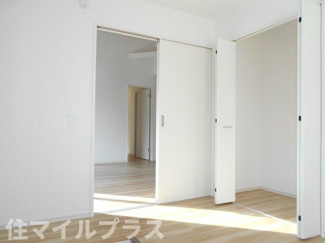 【洋室】 | 福島市松川町新築一戸建て1棟 | ゆったりした洋室です