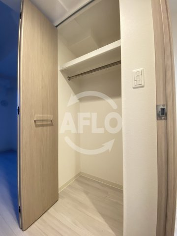 ファステート大正駅前トロフィの収納|ファステート大正駅前トロフィ　クローゼット