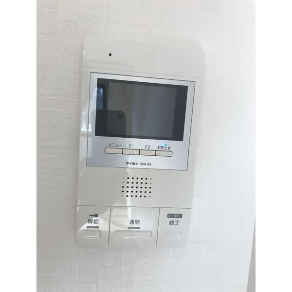 A･City鳴海のセキュリティ|モニター付きインターホンです