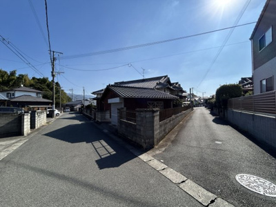 【前面道路含む現地写真】 | 荒尾市本井手売家