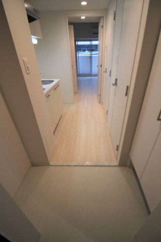 エスリード福島ラグジェの玄関