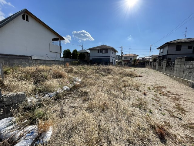 玉野市田井三丁目　土地の外観|現地写真です。