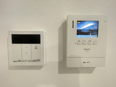 【セキュリティ】 | 八重瀬町伊覇（全4棟）ラスト2号棟 | 2号棟　TVモニター付きインターフォン♪ワンタッチ給湯設備♪