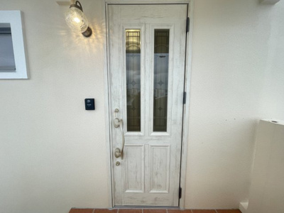 【玄関】 | 八重瀬町伊覇（全4棟）ラスト2号棟 | 2号棟　ダブルロックキー♪