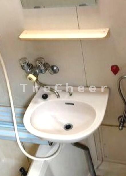 平和荘の洗面所