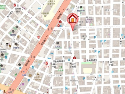 【地図】 | ドゥーエ入谷Ⅰ