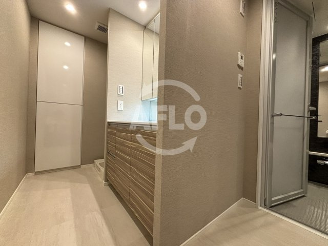 梅田ガーデンレジデンス　扇町小学校区の洗面所|梅田ガーデンレジデンス　脱衣所