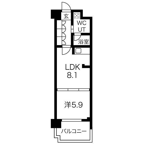 エグゼレジデンスタワーの間取り