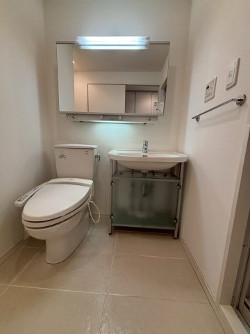 エグゼレジデンスタワーの洗面所