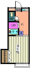 森田コーポの間取り