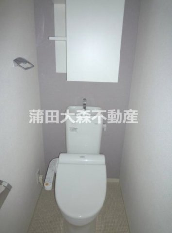 パレステージ大森のトイレ|温水洗浄便座