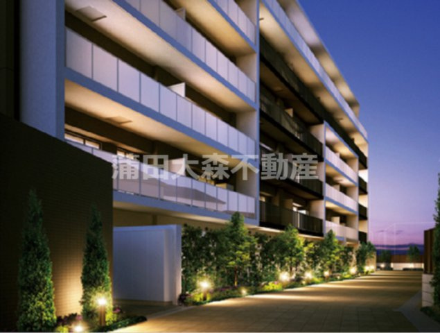 パレステージ大森の外観パース