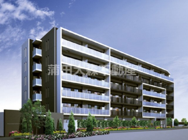 パレステージ大森の外観パース