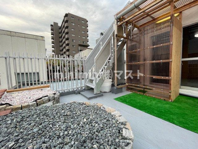 桑津1丁目戸建てのバルコニー