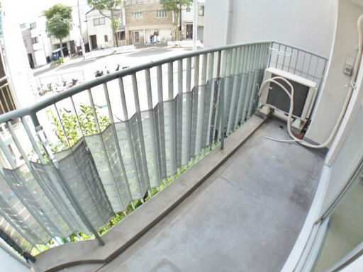 甲南灘コーポラスのバルコニー