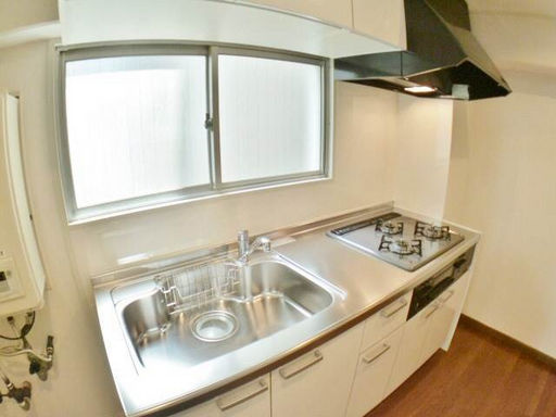 甲南灘コーポラスのキッチン