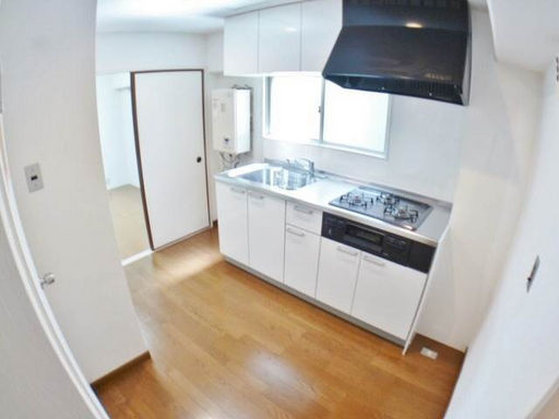 甲南灘コーポラスのキッチン