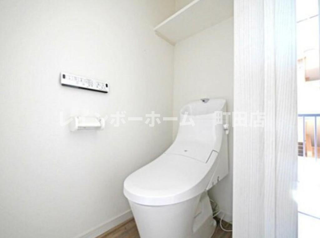 桜森スクエア１※初期費用分割あと払いサービス利用可能物件のトイレ