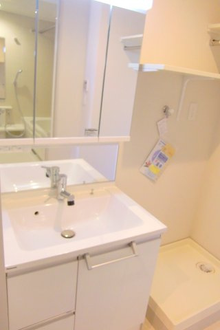 けやきヒルズWESTの洗面所