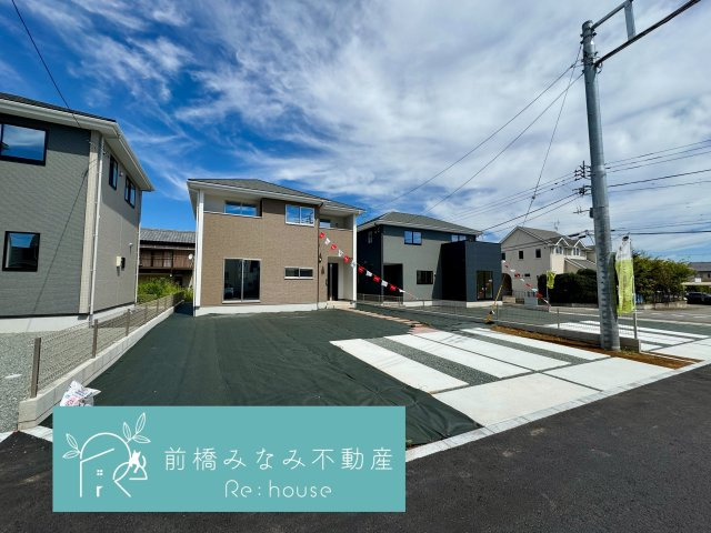 北群馬郡吉岡町大久保9期　２号棟(全３棟)　アーバンスタイル　新築建売分譲の外観|外観もきれいです