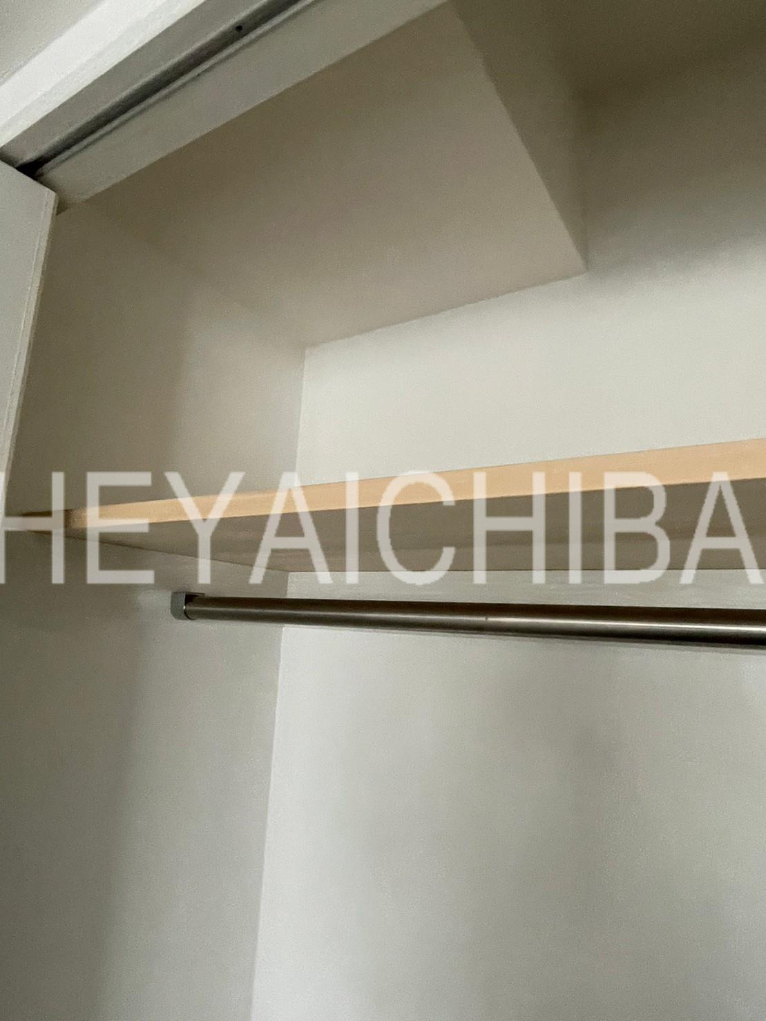 GRANDE菊川の収納|クローゼット上部