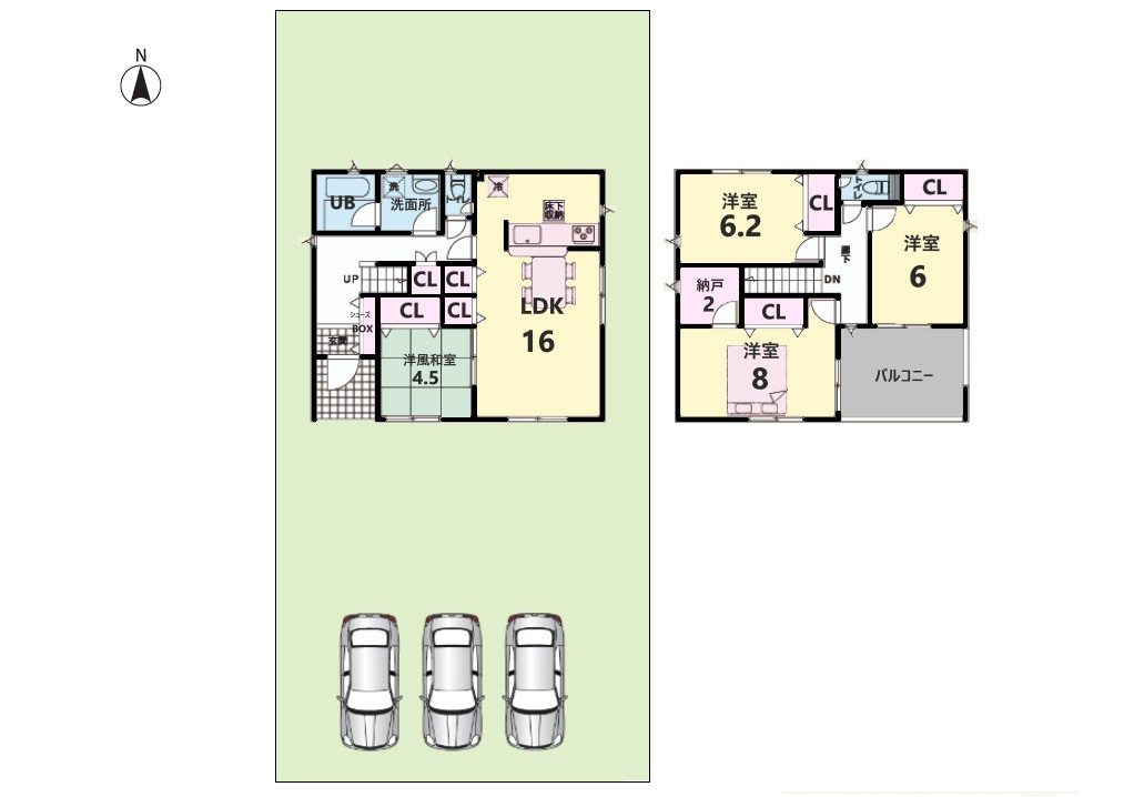 クレイドルガーデン坂井市三国町三国東　第６