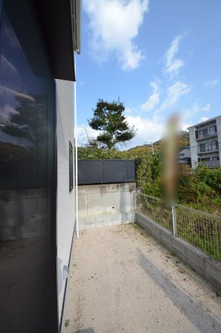 温品七丁目の庭|広い庭スペース有