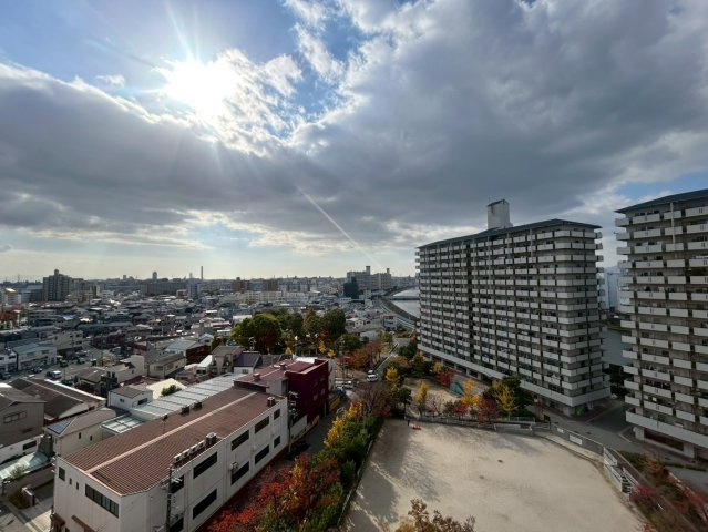 千舟リバーサイドヴィラＤ棟の展望