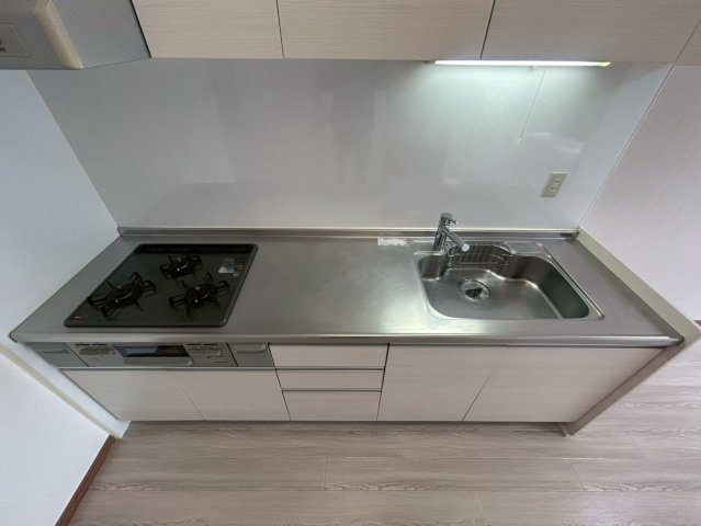千舟リバーサイドヴィラＤ棟のキッチン