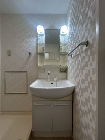 千舟リバーサイドヴィラＤ棟の洗面所