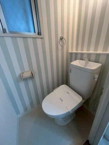 千舟リバーサイドヴィラＤ棟のトイレ