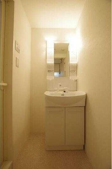 フュージョナル両国TREの洗面所