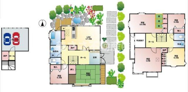 【間取り】 | 丸山町戸建