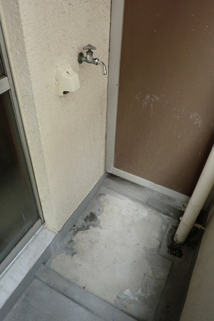 メゾンＴＡＭＡＭＩ（珠実荘）のバルコニー|現状優先です。