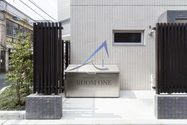 グラティチュード武蔵新城のその他共用部分|敷地内ゴミ置き場です。