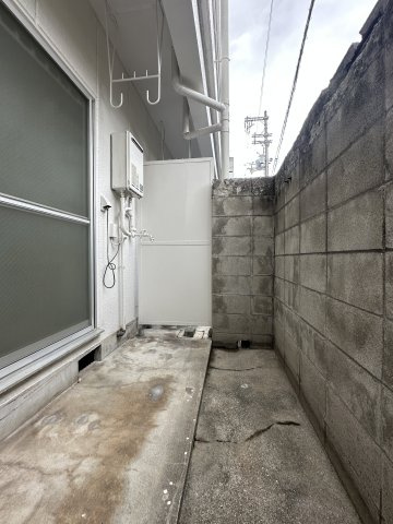 住吉ハイツのバルコニー