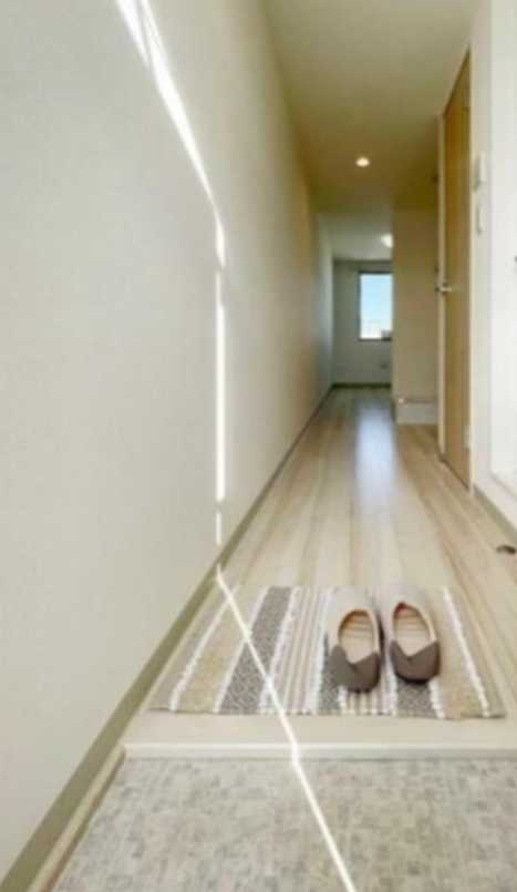 デュオメゾン三軒茶屋　デザイナーズ　築浅　TVドアホンの玄関