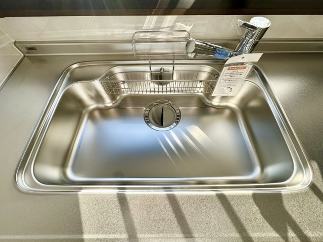 【キッチン】 | 宗像市広陵台２丁目　戸建て | お掃除がしやすい素材のシンクでいつも清潔に保てます