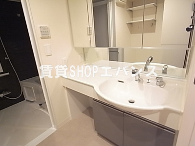 【独立洗面台】 | アルメールツダヌマ | 独立洗面台で身支度をすべて済ませてしまいましょう