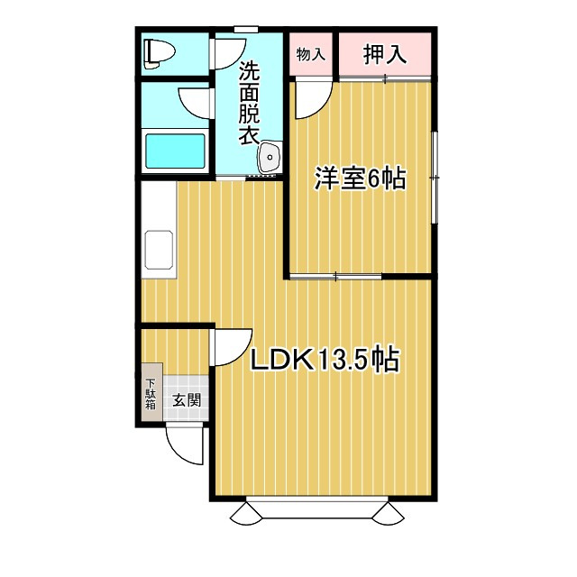 ヒルデスハイム252の間取り