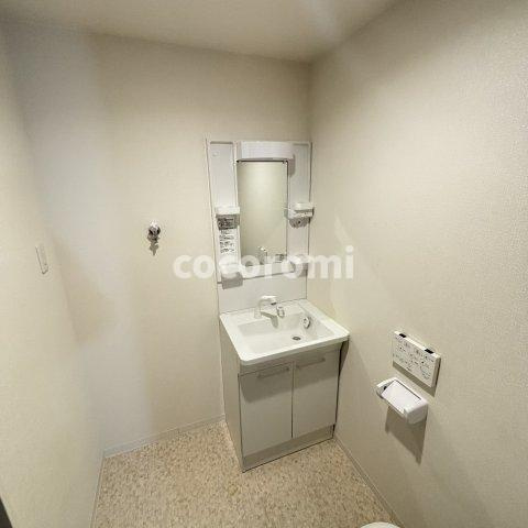 八雲北町テラスの洗面所