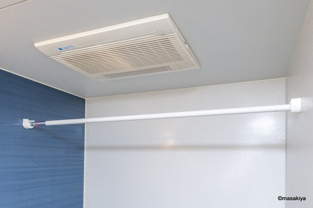 バードランド　Cの浴室|浴室乾燥機付きです。