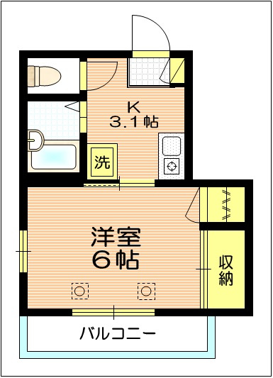 セヴェル赤羽の居間・リビング