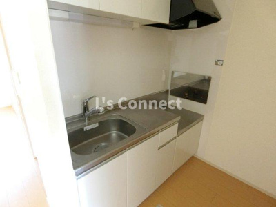 【キッチン】 | ドリームワークス　五番館 | ２口ガスコンロ設置可能なキッチンです。