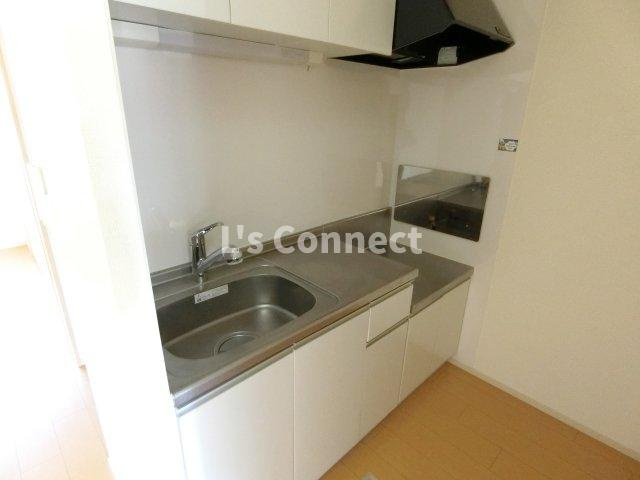 【キッチン】 | ドリームワークス　五番館 | ２口ガスコンロ設置可能なキッチンです。