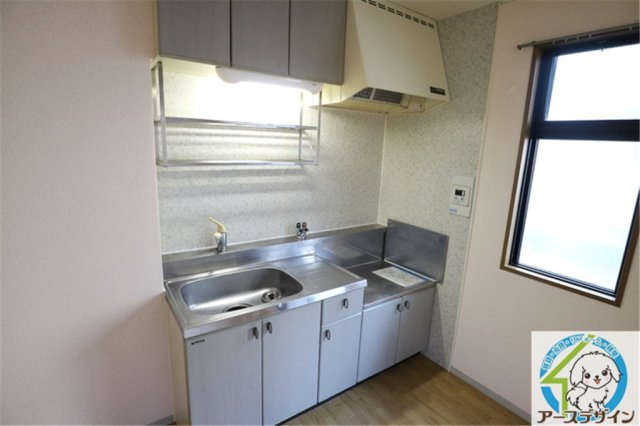 ジュネス・マノアールⅠのキッチン|パース写真