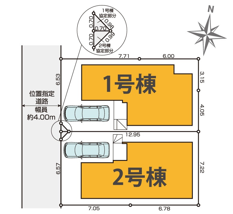 仲介手数料無料　KEIAI GRACE 所沢市北中６期　全２棟のその他