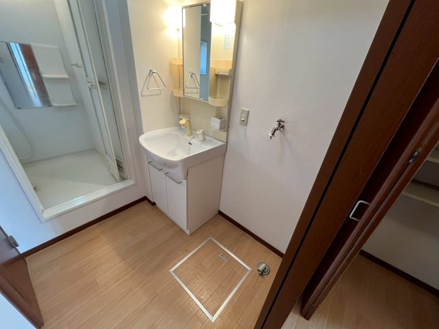 ガーデンコート壱番館の洗面所