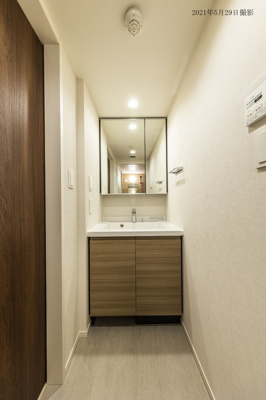 【洗面所】 | パークアクシス本所・親水公園 | ※写真は同タイプ住戸です。