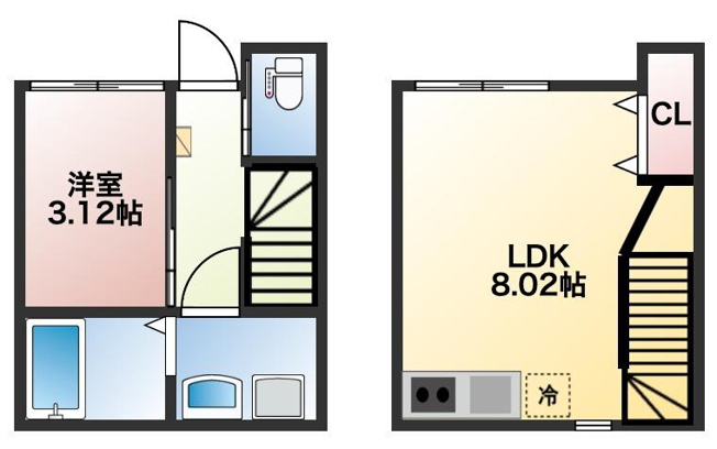 【間取り】 | イニシアティブ原ノ町